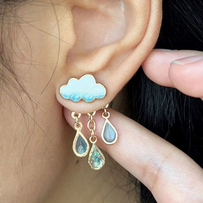 RAINDROP EARRINGS (PAIR)